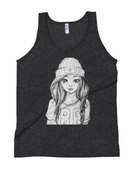 Unisex Tank Top | Doll Sketch